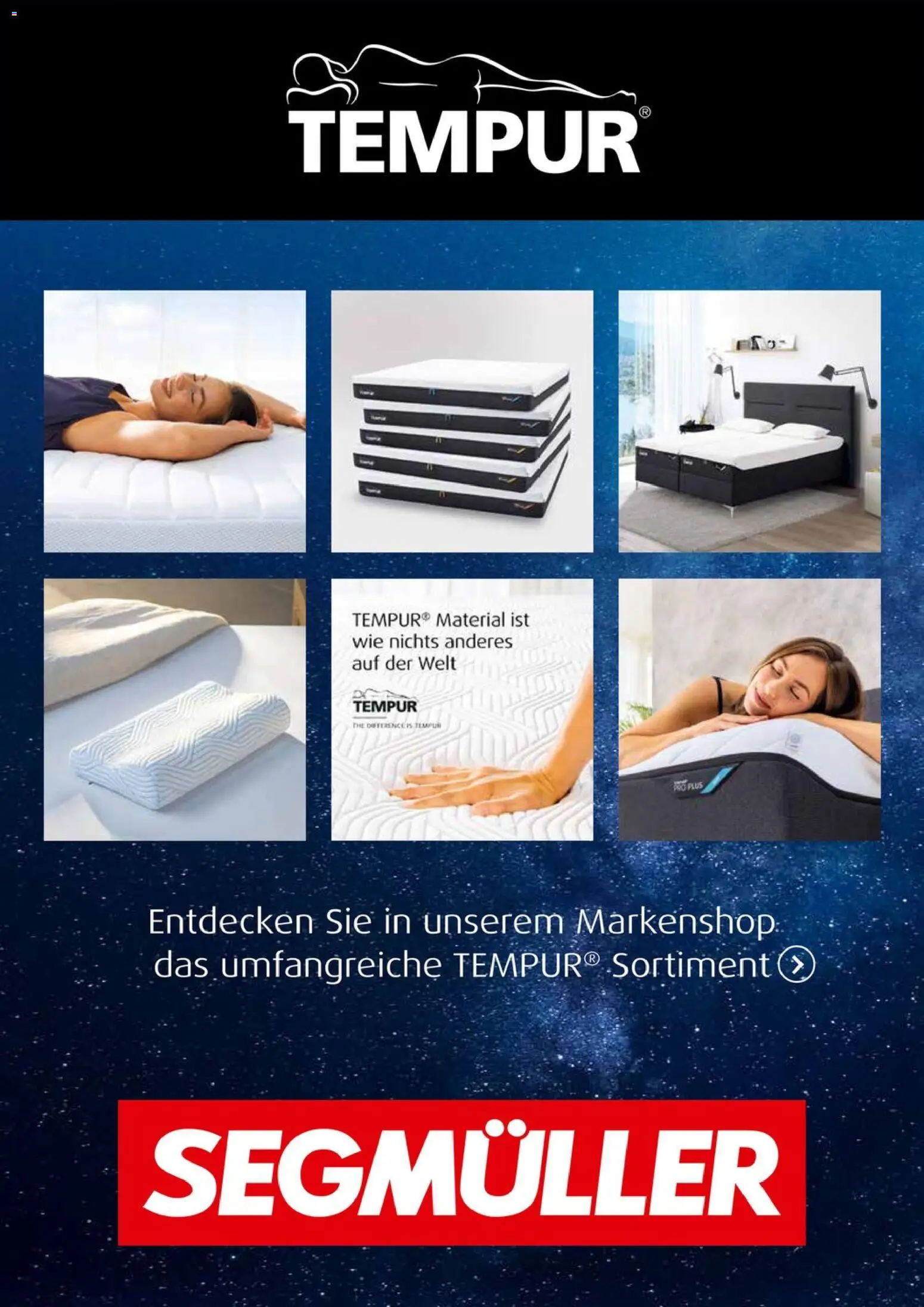 Segmüller Tempur – gültig ab 03.11.2025 | Seite: 1
