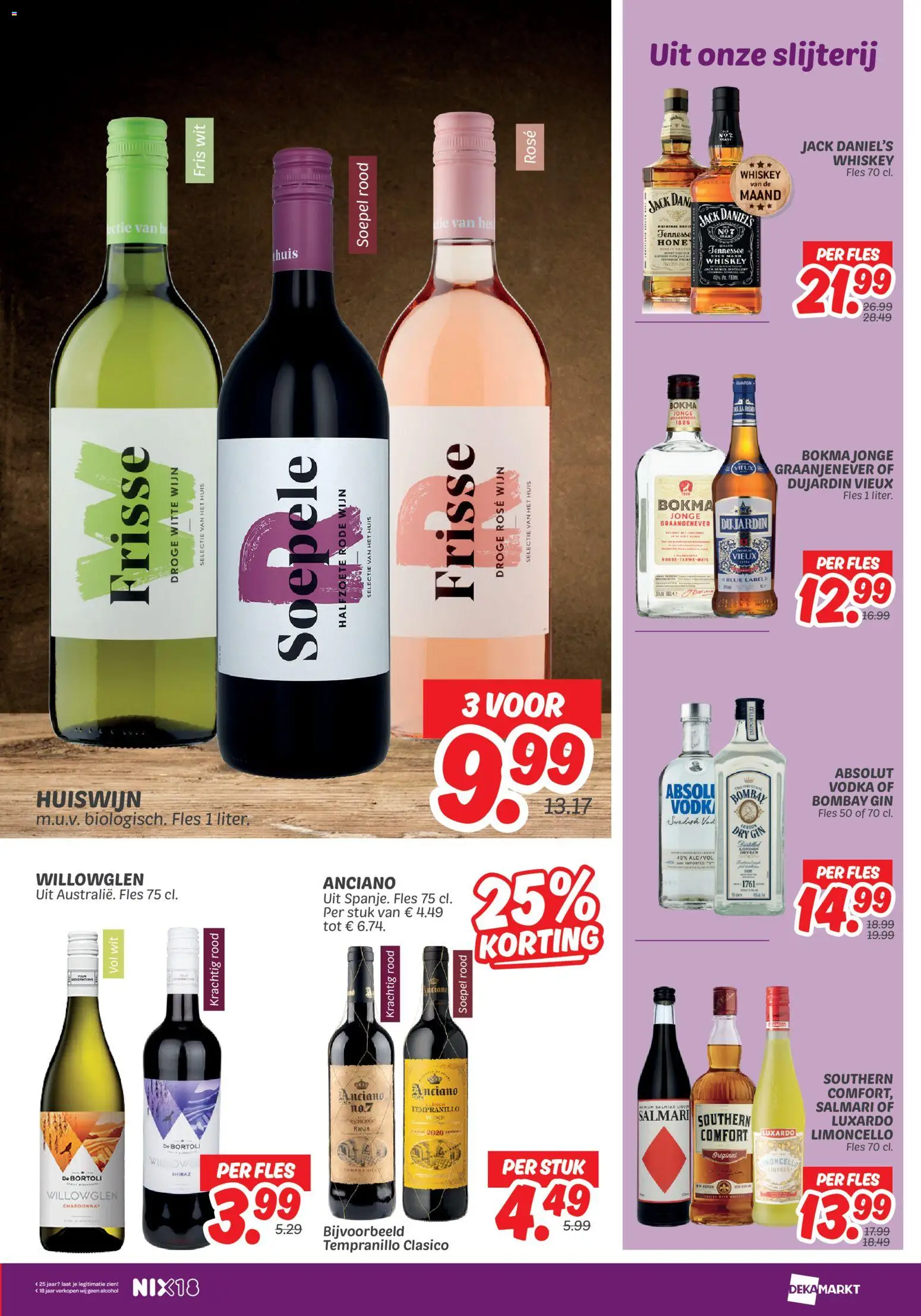 {H1} | Pagina: 21 | Producten: Wijn, Gin, Fles, Slijterij