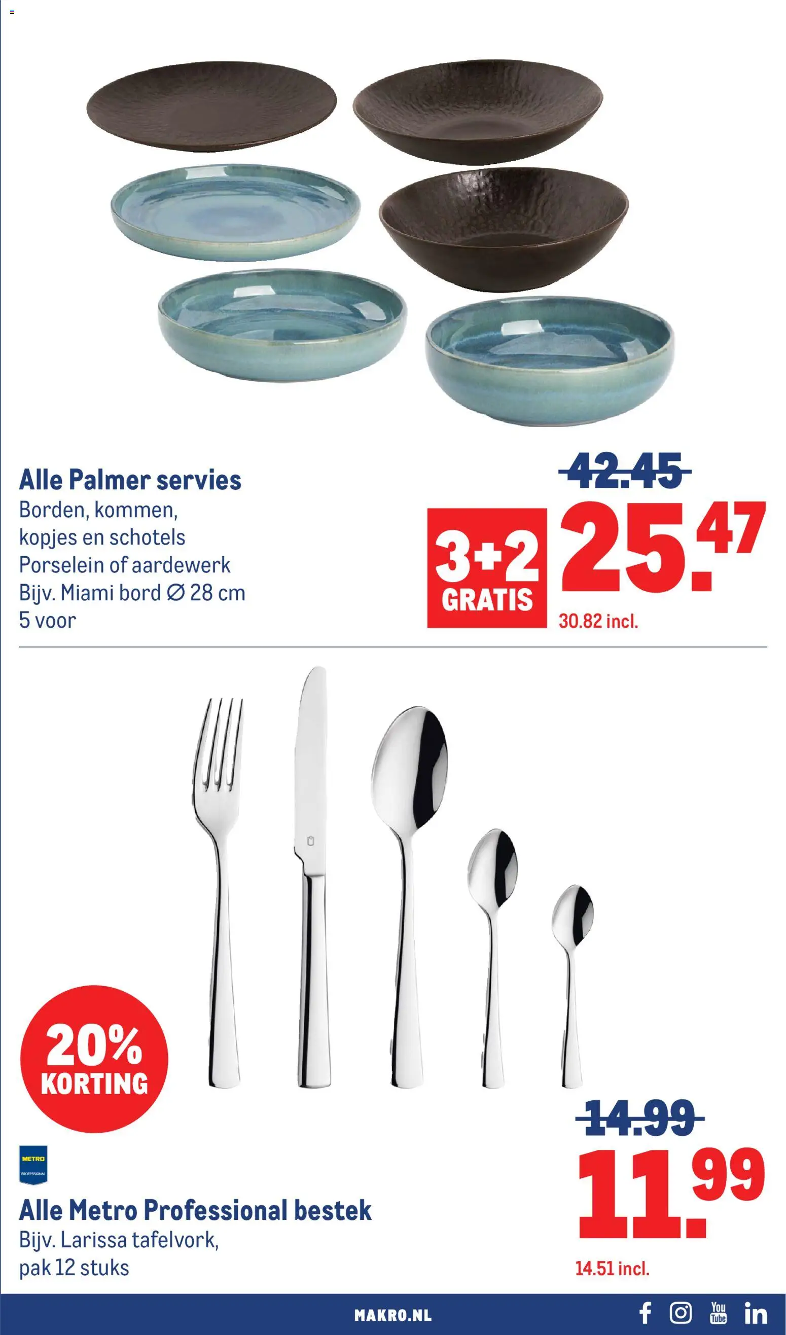 {H1} | Pagina: 13 | Producten: Servies, Bord