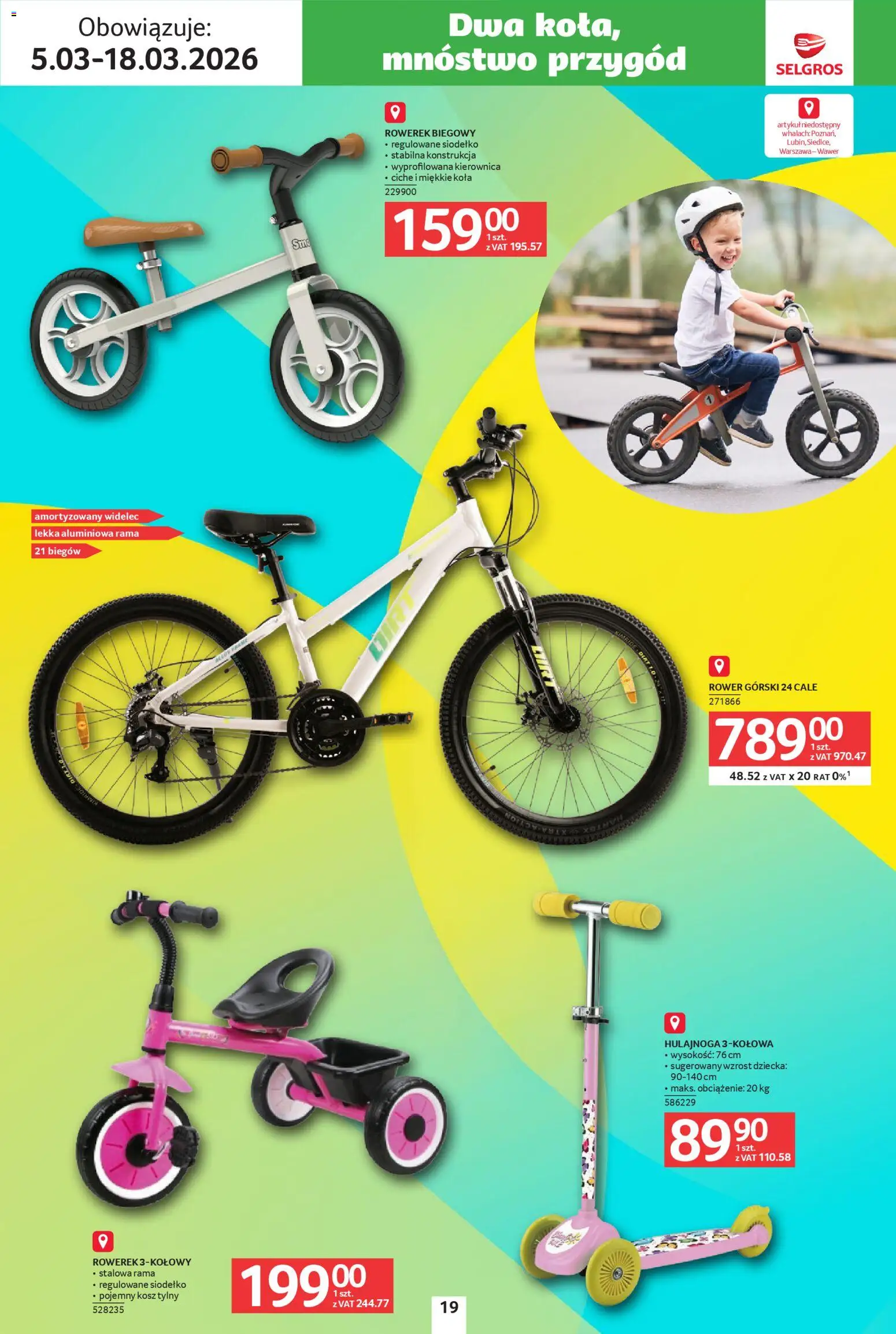 Selgros cash&carry gazetka - Ogród od 05.03.2026 | Strona: 19