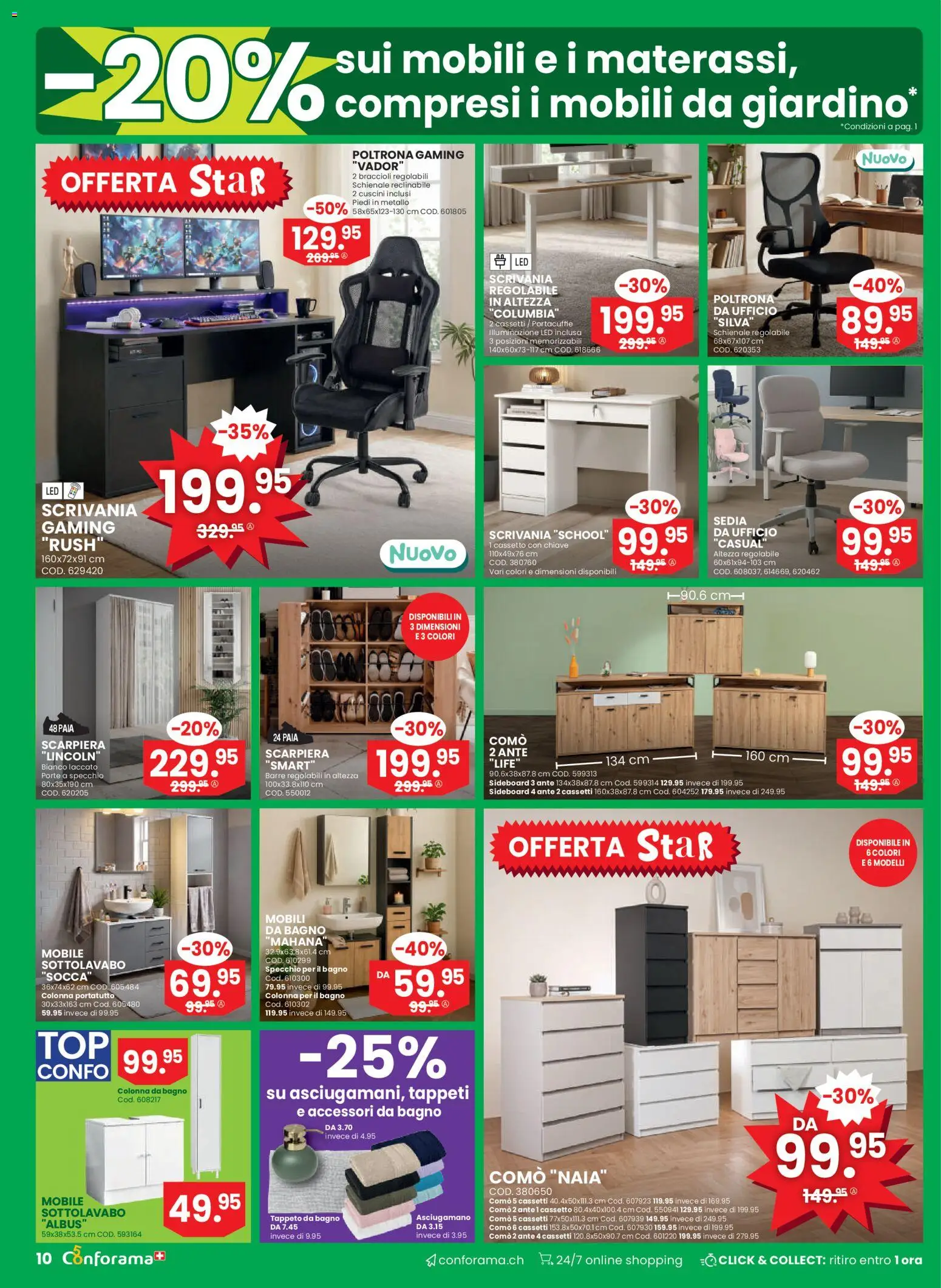 Conforama aktionen IT – gültig ab 08.04.2026 | Seite: 10 | Produkte: Sideboard