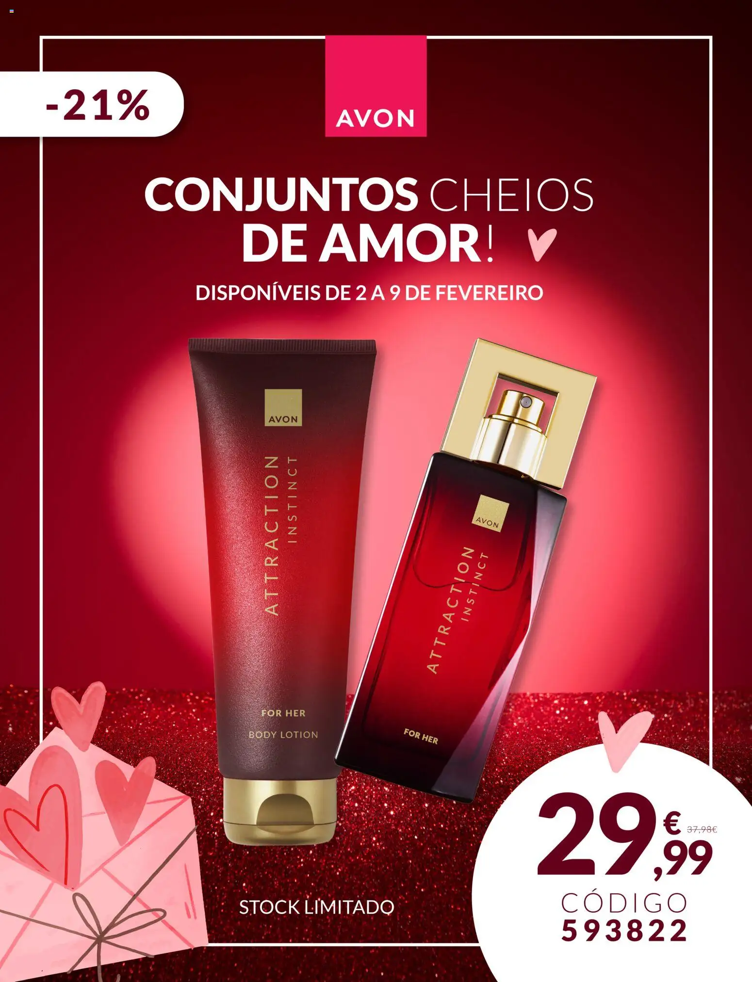 Avon - Conjuntos cheios de amor │ válido de 02.02.2026 | Página: 1 | Produtos: Perfume