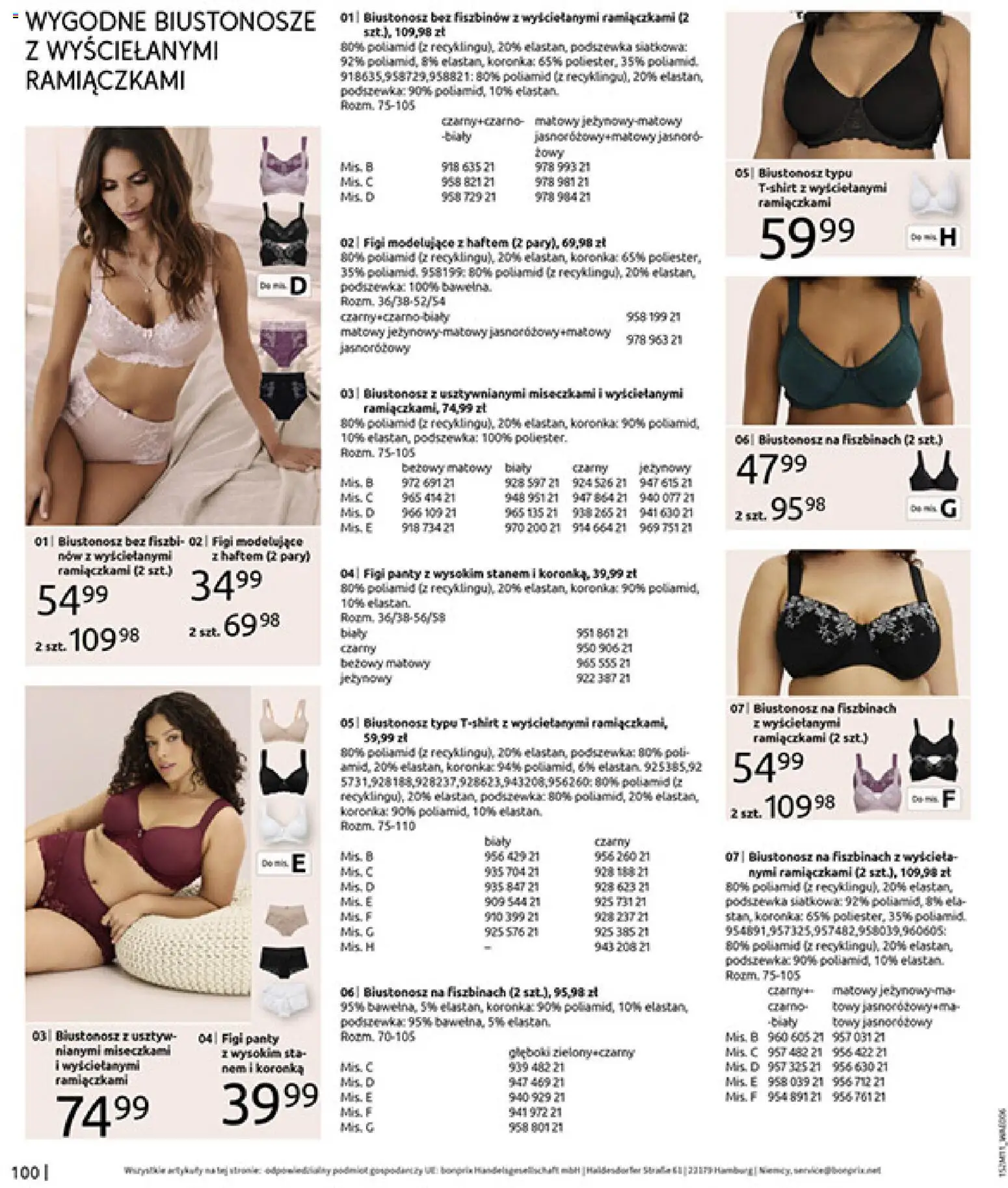 BonPrix Katalog - Na Listę Życzeń od 15.12.2025 | Strona: 102 | Produkty: Biustonosz