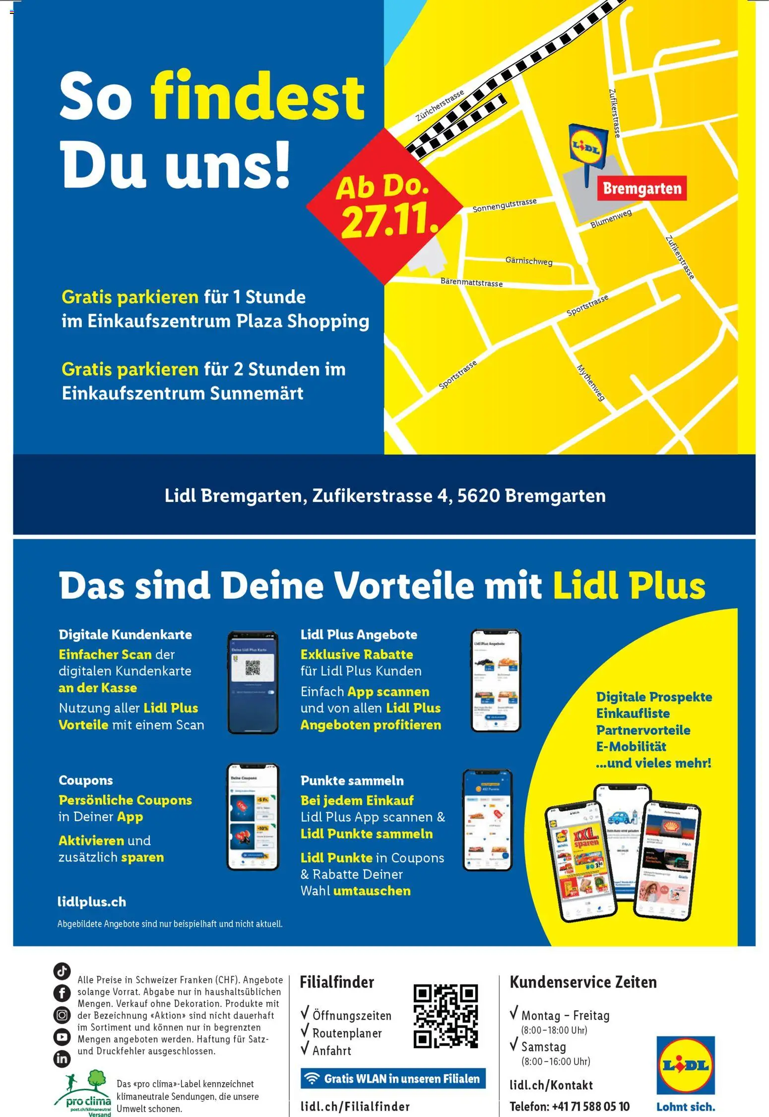 Lidl Aktionen Neueröffnung Bremgarten – gültig ab 27.11.2025 | Seite: 8