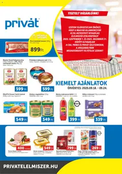 PRIVÁT Déli vármegyék - amely érvényes a következő dátumtól: 18.09.2025