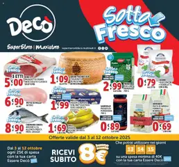 Anteprima del volantino Decò MaxiStore - Pomezia catalogo valido a partire dal 03.10.2025