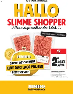 JUMBO folder / publicité - Voorbeeld van een folder van JUMBO, geldig van 10.09.2025