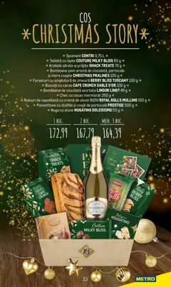 Ofertele Metro valabile de la 24.11.2025 | Pagină: 23 | Produse: Tabletă, Arahide, Ciocolată, Mere