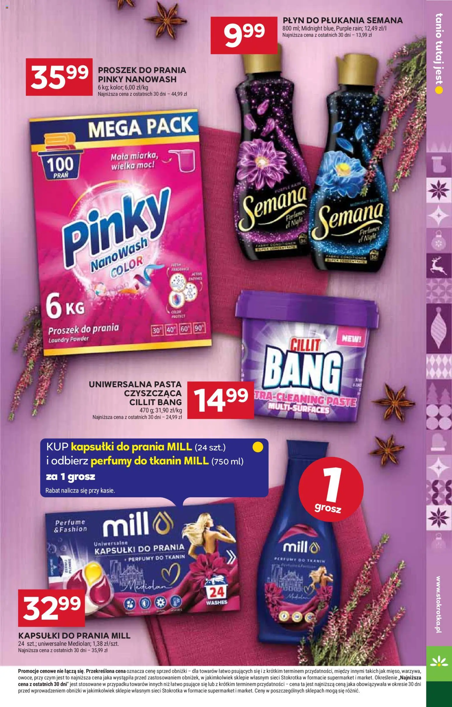 Stokrotka Black Friday od 27.11.2025 | Strona: 47 | Produkty: Kapsułki do prania mill, Stokrotka, Perfumy, Kapsułki do prania