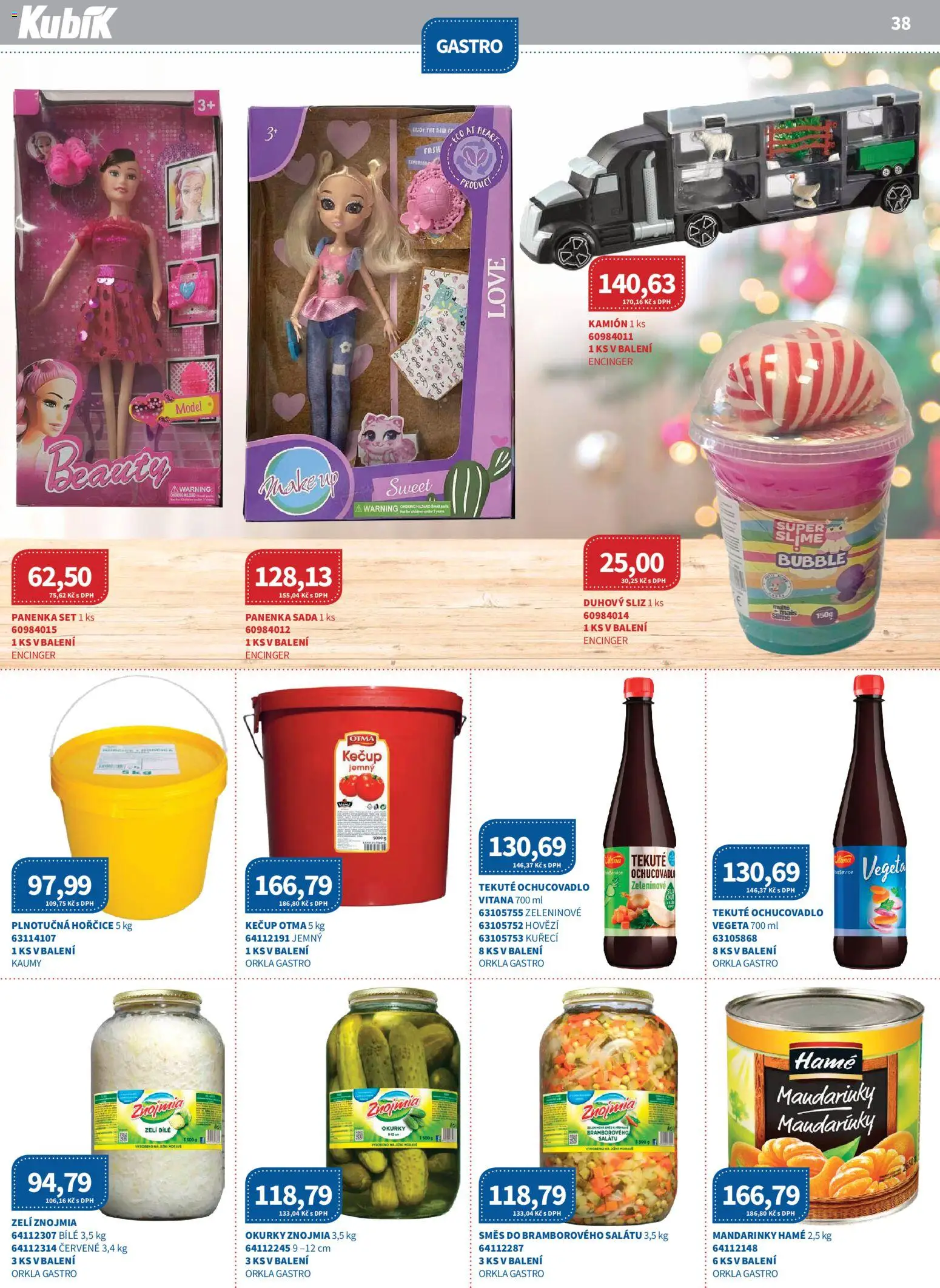 Kubík leták - Velkoobchod od 01.12.2025 | Strana: 38