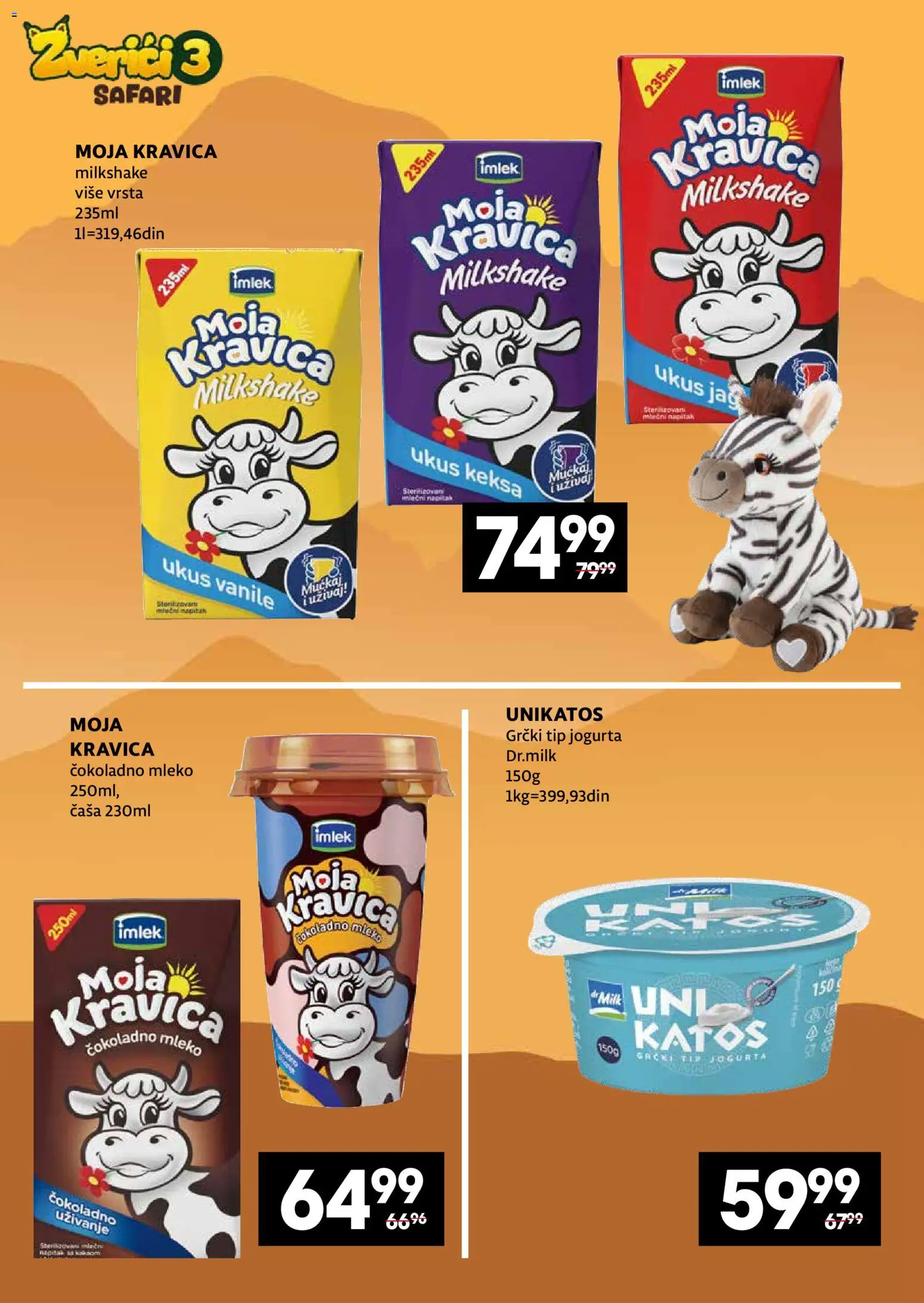 Roda katalog - važi od 20.04.2026 | Strana: 4 | Proizvode: Čokoladno mleko, Moja kravica, Mleko