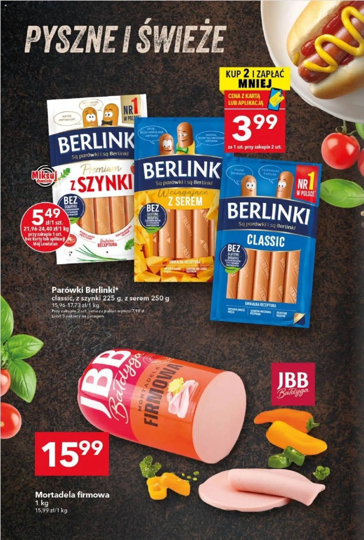 Lewiatan gazetka od 15.01.2026 | Strona: 4 | Produkty: Karta, Mortadela, Parówki