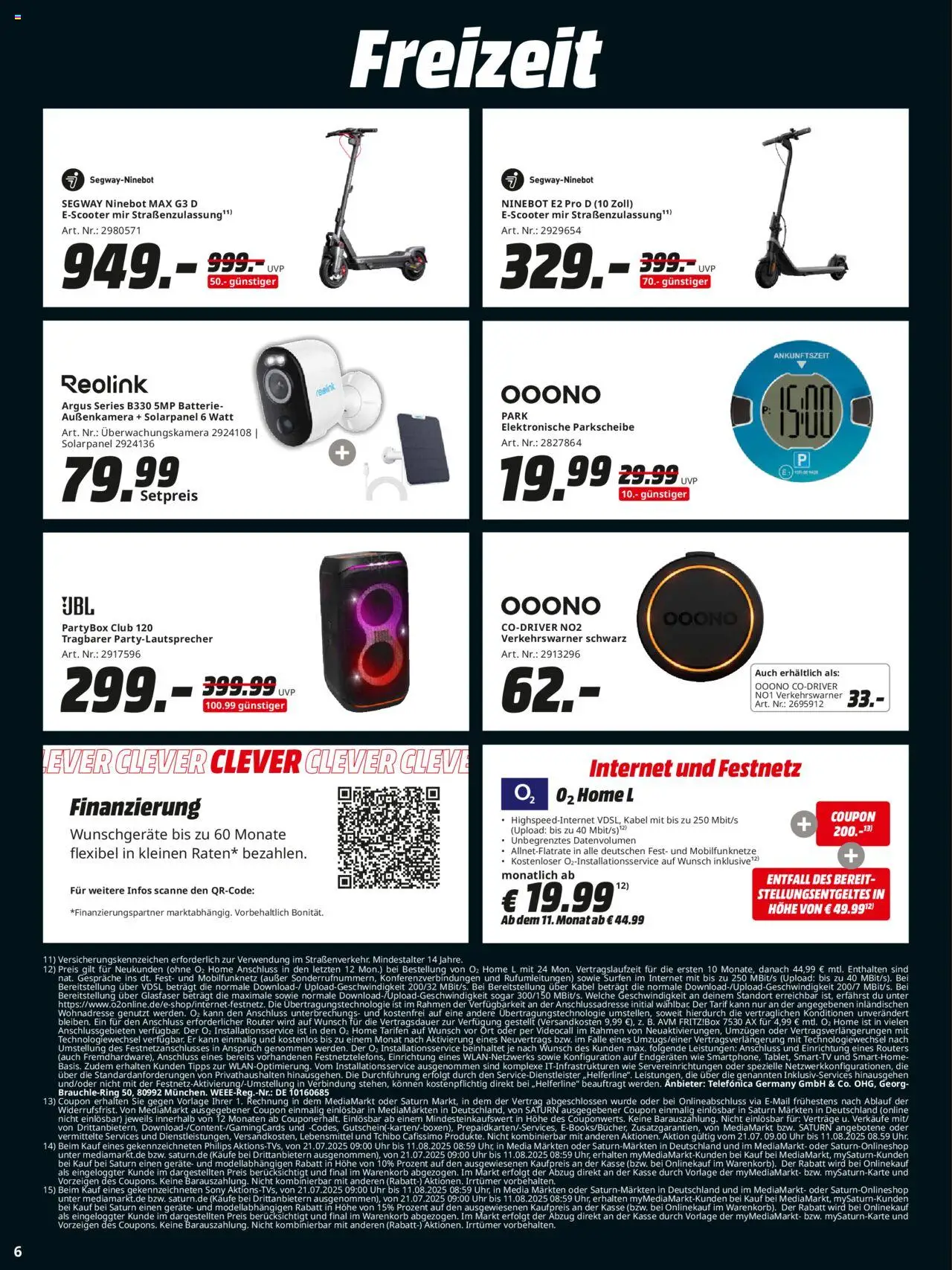 Media Markt Prospekt 	 - gültig ab dem 21.07.2025 | Seite: 6 | Produkte: Sony, Philips, Batterie, Uhr