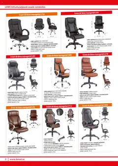 Ofertele Lem’s valabile de la 17.11.2023 | Pagină: 2 | Produse: Scaun, Scaun de birou