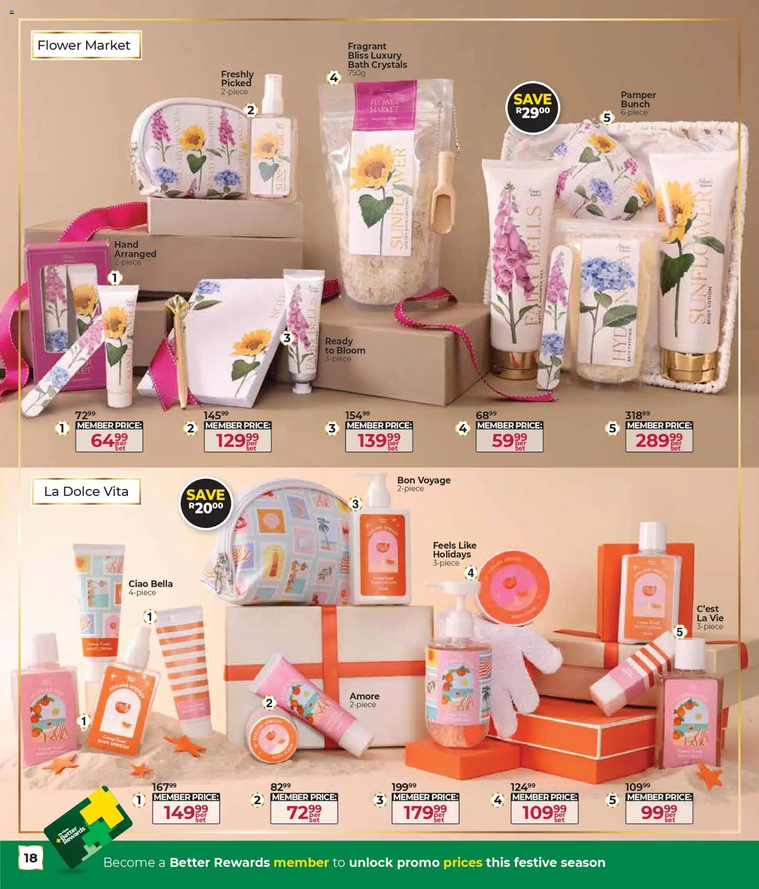 New Dis-Chem catalogue – valid from 29.10.2025 | Page: 18 | Products: Bath, Lotion