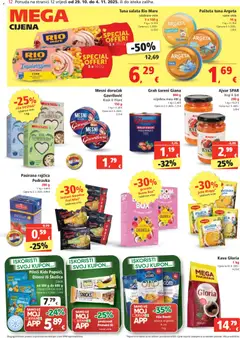 Katalog Spar - Pregled kataloga iz trgovine Spar, vrijedi od 29.10.2025 | Stranica: 12