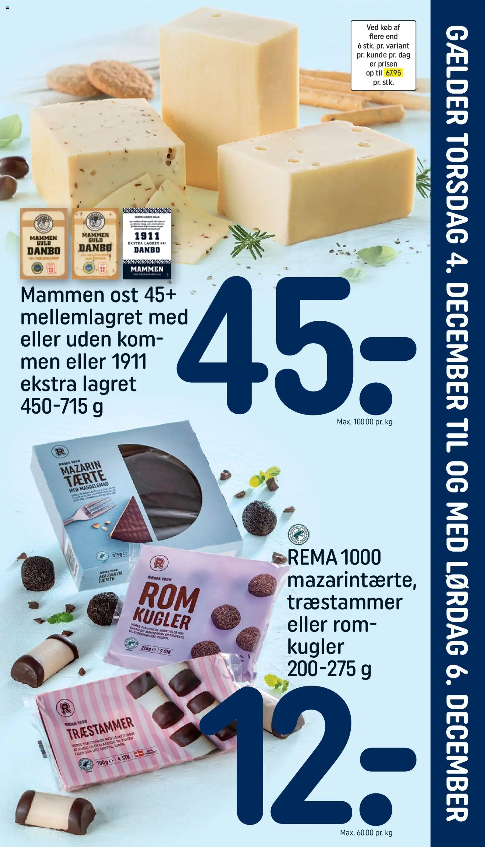 Rema 1000 tilbudsavis – gyldig fra 30.11.2025 | Side: 27 | Produkter: Ost, Kakao, Rom, Søm