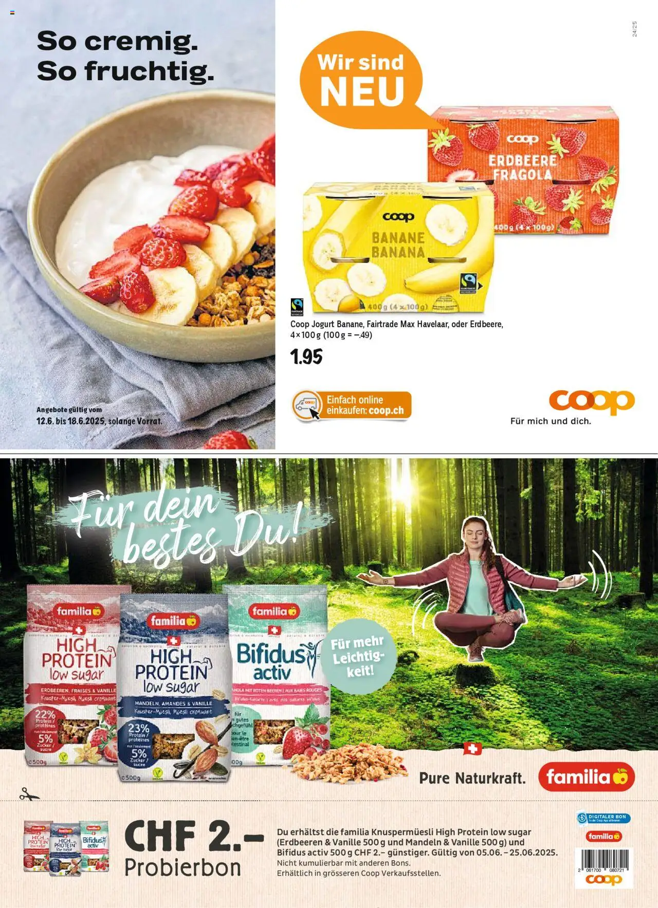 Coop - Magazin ab 12.06.2025 | Seite: 54 | Produkte: Erdbeeren
