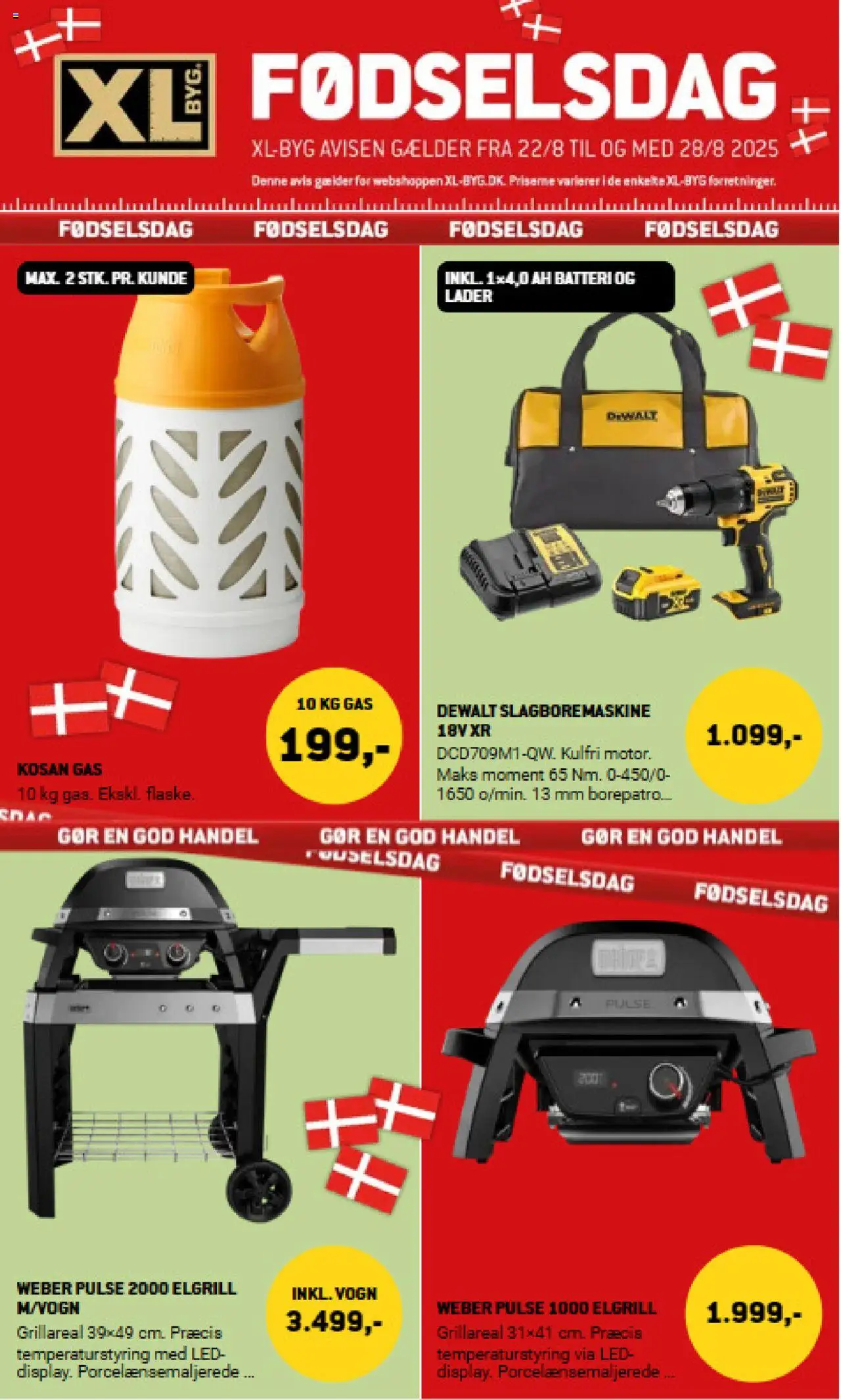 XL-BYG Tilbudsavis gyldig fra 22.08.2025 | Side: 1 | Produkter: Batteri