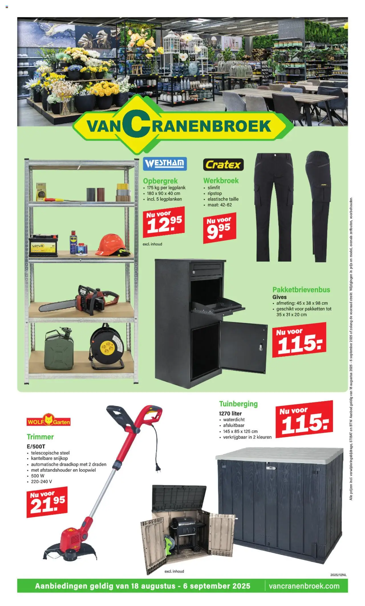  | Pagina: 1 | Producten: Trimmer, Vöröslencse
