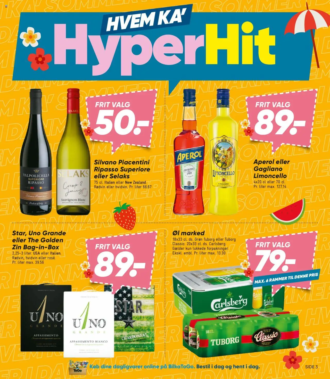 Bilka Tilbudsavis gyldig fra 04.07.2025 | Side: 3 | Produkter: Rammer, Øl
