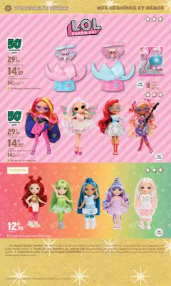 Intermarché - Prévisualisation de Poupée Eye Spy Superhero, Résous les indices pour découvrir ta poupée de 24 cm et plus de 15 surprises. Modèles assortis. valide à partir de 21.10.2025 | Page: 28 | Produits: Poupée, Fairy
