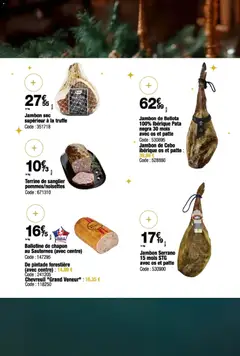 Promocash - Prévisualisation de Promocash - Brochure Vos Promos d'Exception valide à partir de 01.12.2025 | Page: 33 | Produits: Chapon, Jambon serrano, Pintade, Jambon
