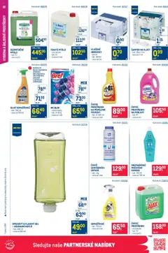 Makro leták - Gastronomie od 10.09.2025 | Strana: 22 | Produkty: Čistící prostředek, Ubrousky, Wc, Šampon