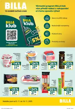 Náhled letáku Billa leták - Bonus club od 05.11.2025