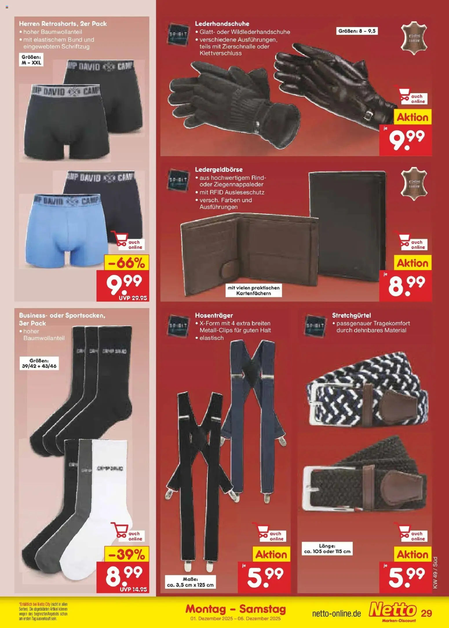 Netto Marken-Discount prospekt Calw-Stammheim	 – gültig ab 01.12.2025 | Seite: 31 | Produkte: HP