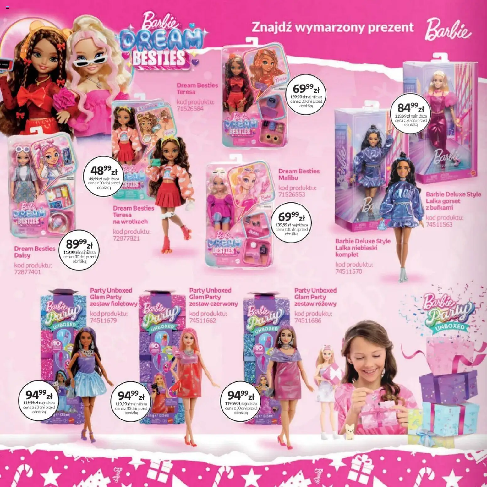 Empik promocje - Xmas Zabawki od 26.11.2025 | Strona: 16 | Produkty: Lalka, Barbie