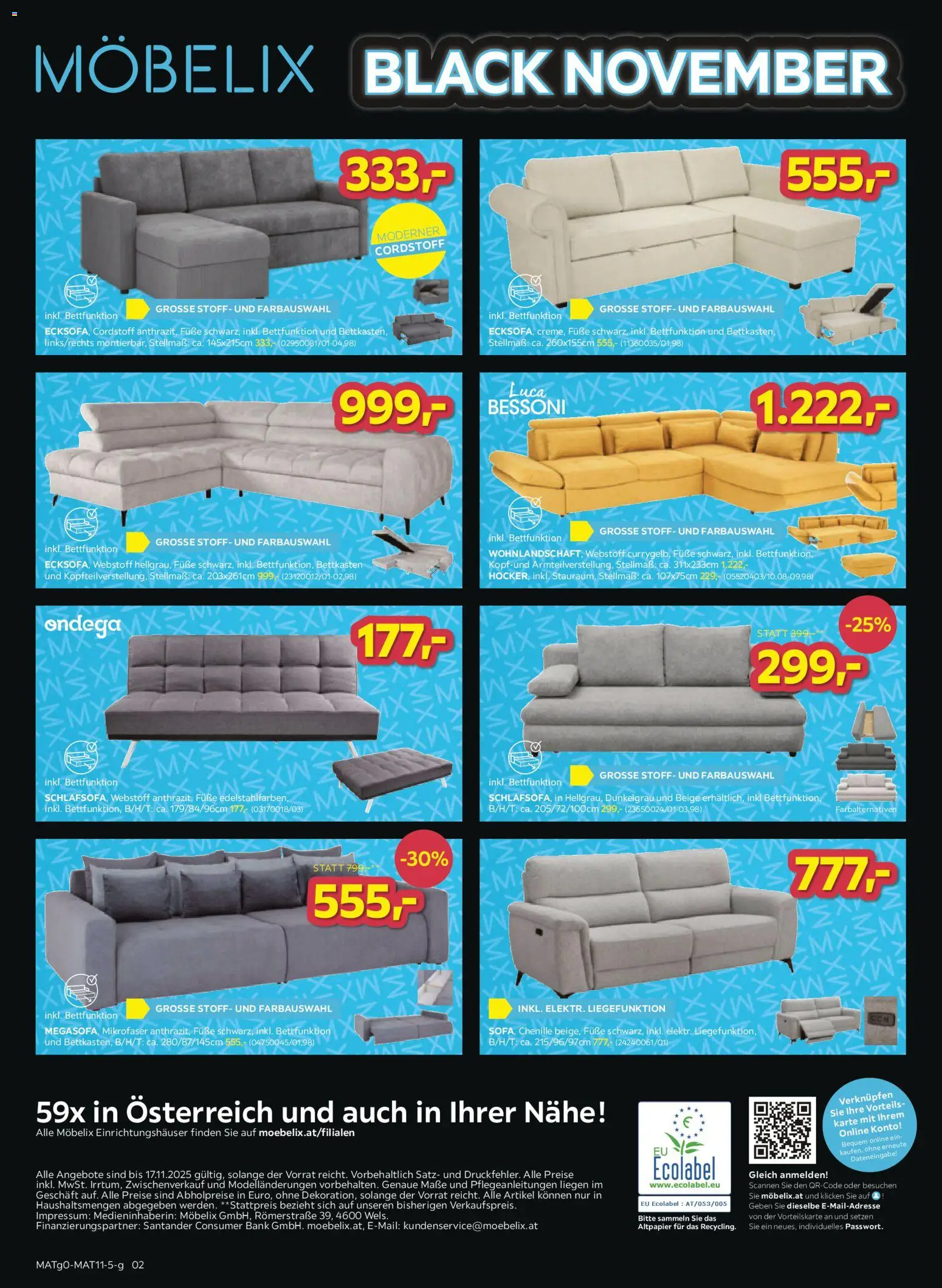 Möbelix - Black Friday gültig ab 11.11.2025 | Seite: 2