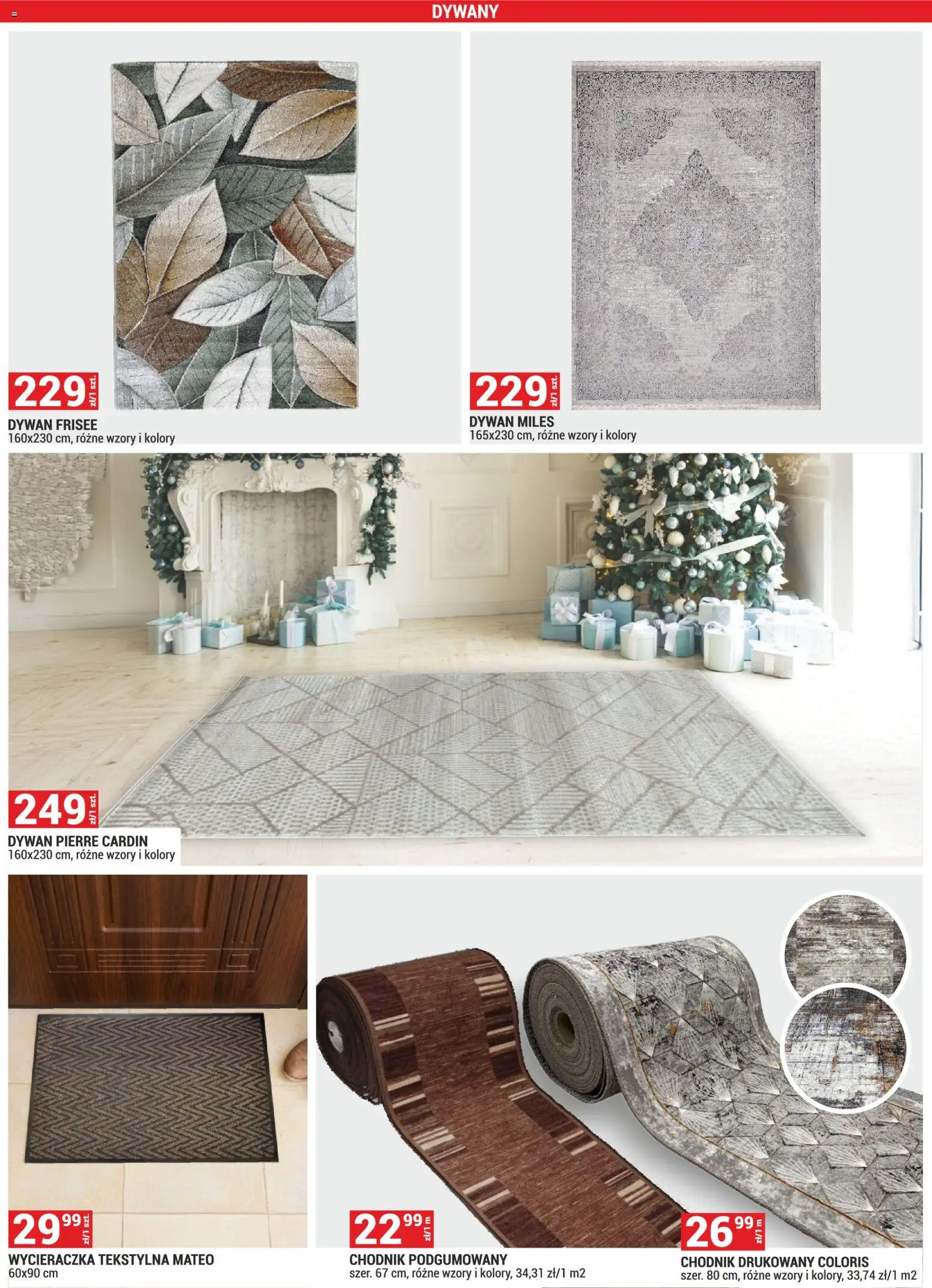 Merkury Market Gazetka od 01.12.2025 | Strona: 5 | Produkty: Dywan, Wycieraczka, Dywany