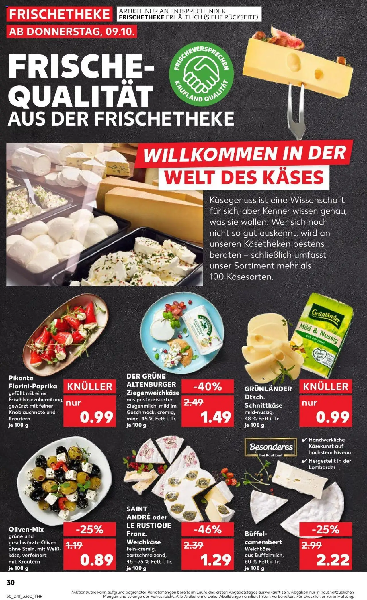 Kaufland prospekt Ludwigsfelde	 – gültig ab 13.10.2025 | Seite: 30 | Produkte: Grunlander
