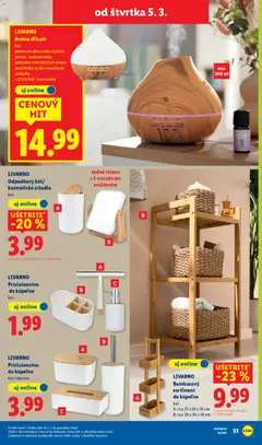 Lidl leták platný od 05.03.2026 | Strana: 35 | Produkty: Difúzer, Aroma difúzer, Zrkadlo, Osviežovač vzduchu
