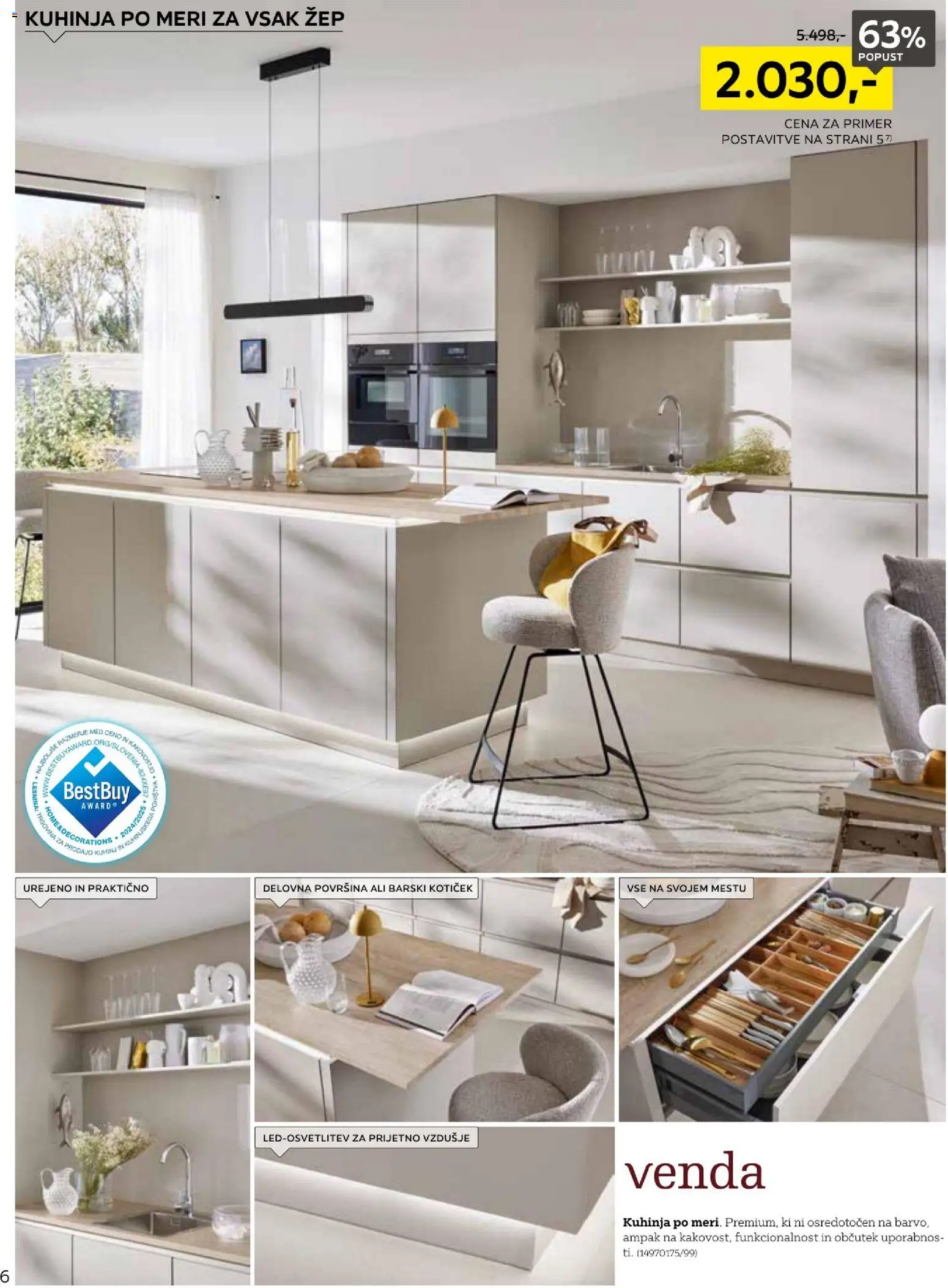 Novi XXXL Lesnina katalog ponudbe – veljaven od 17.02.2026 | Stran: 6 | Izdelki: Kuhinja