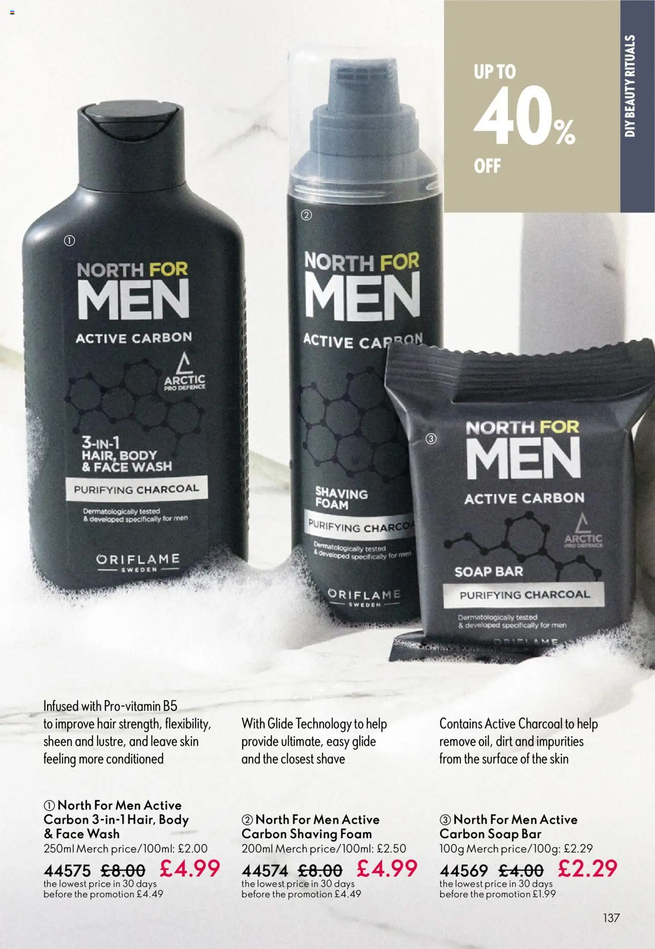  | Page: 137 | Products: Shaving foam, Soap