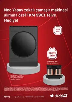 16.03.2026 tarihinden itibaren geçerli olan Arçelik kataloğu önizlemesi | Sayfa: 24