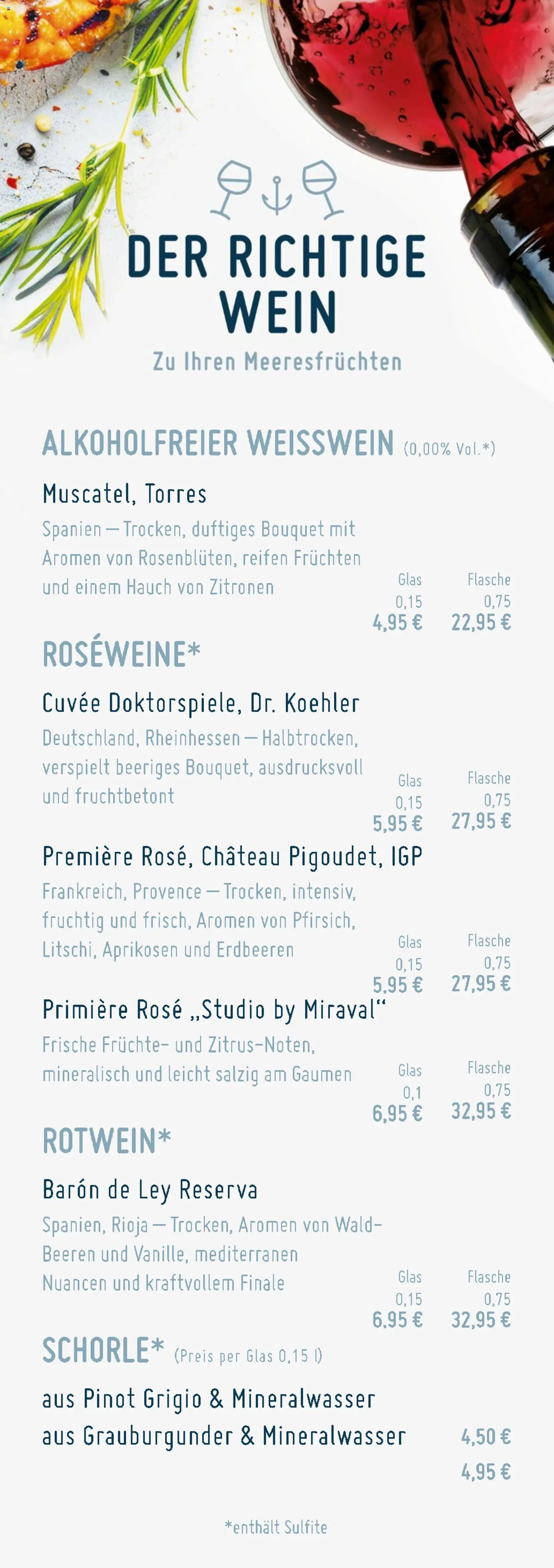 Edeka Struve Hummerstand – gültig ab 21.01.2026 | Seite: 16 | Produkte: Weißwein, Mineralwasser, Wein, Zitronen