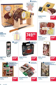 Náhled letáku Makro leták - Delikatesy od 19.11.2025 | Strana: 10 | Produkty: Salám, Ořechy, Jamón Serrano, Guanciale