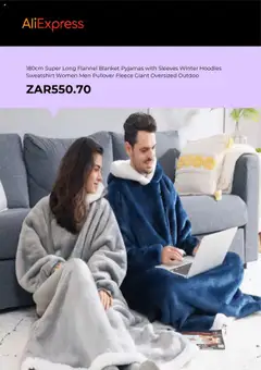 AliExpress specials catalogue – valid from 11.10.2025 | Page: 8 | Products: Pullover, Blanket