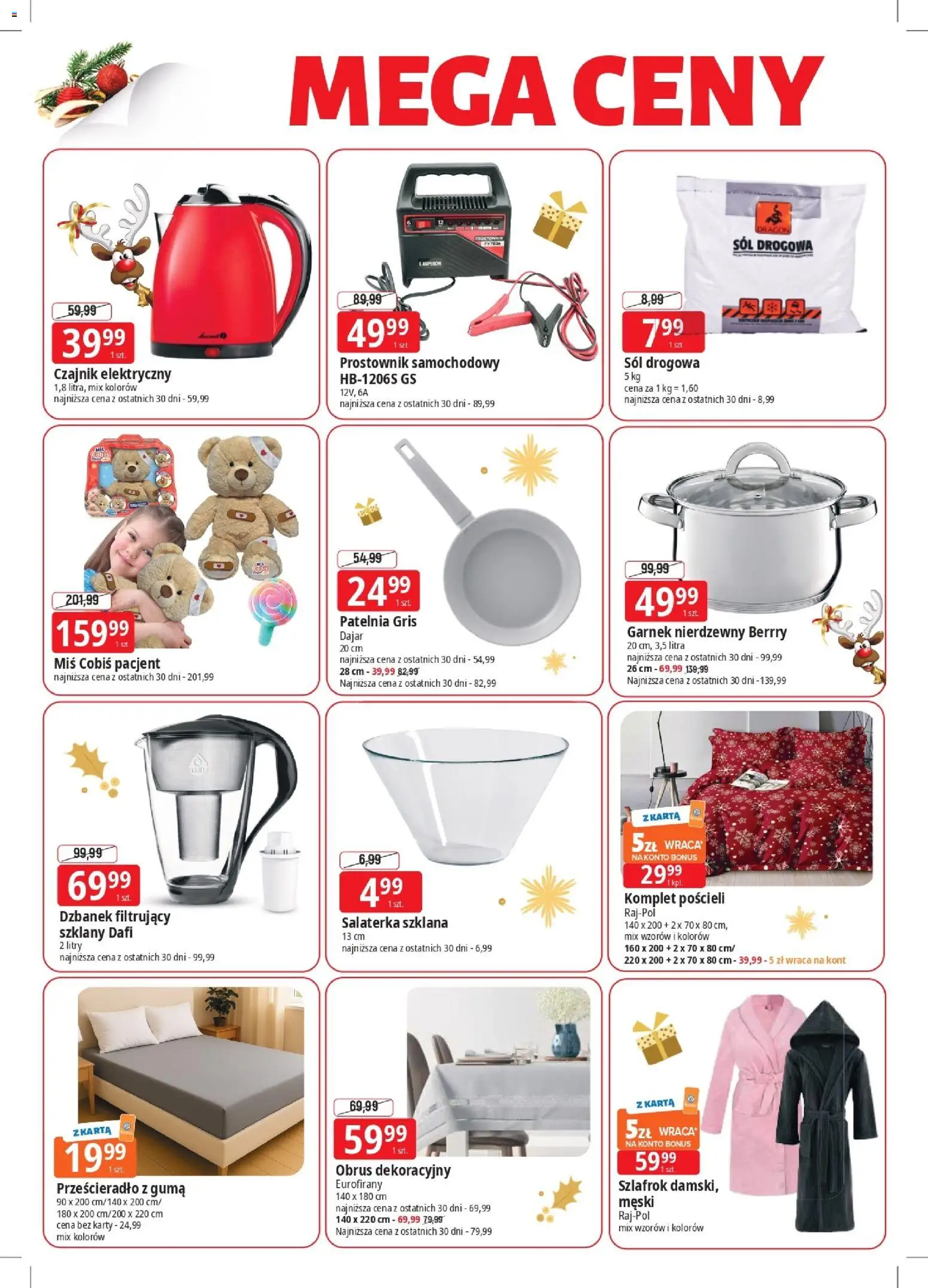 E.Leclerc Gazetka - Elbląg od 15.12.2025 | Strona: 2 | Produkty: Dzbanek, Prostownik, Prostownik samochodowy, Patelnia