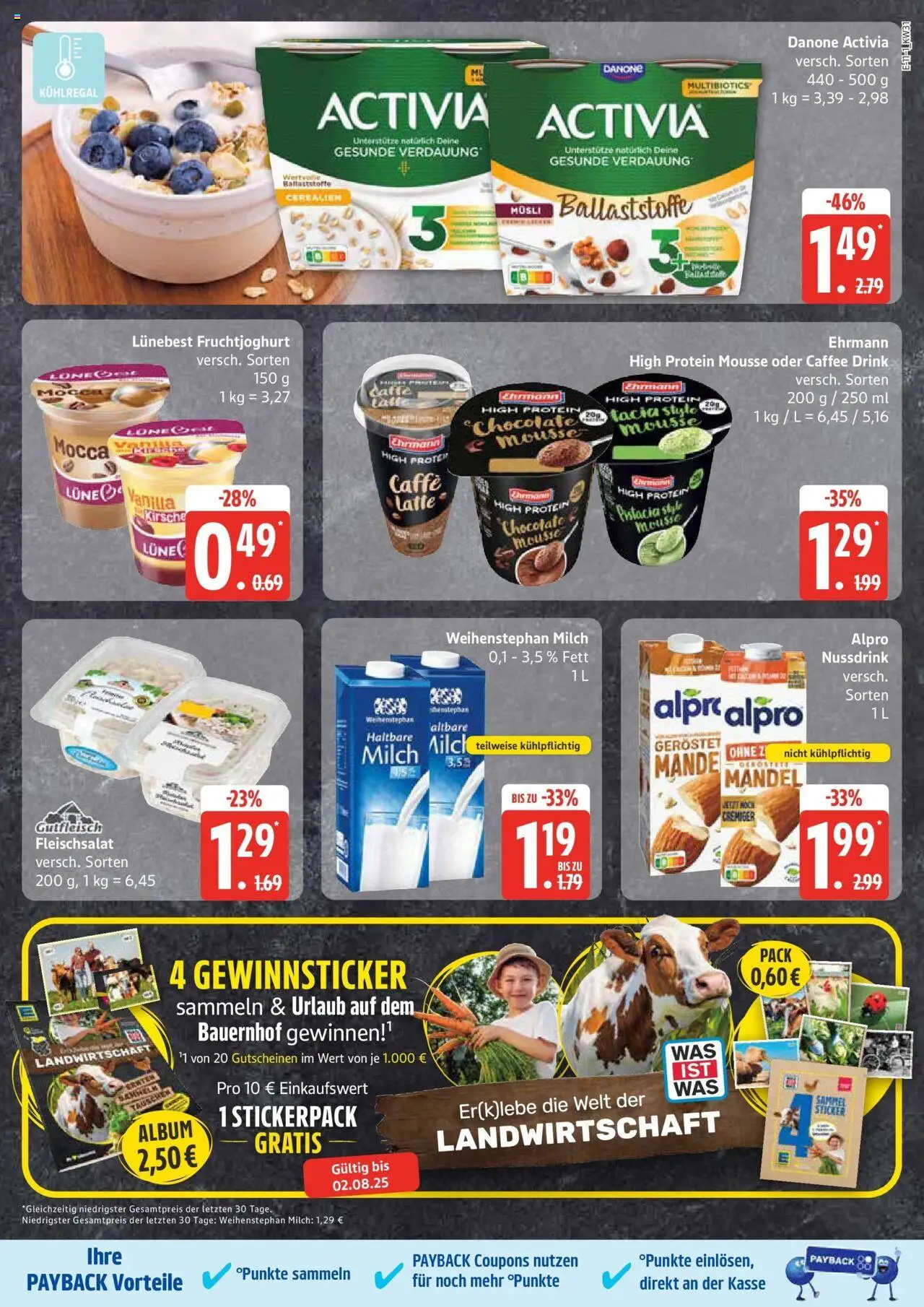 Edeka prospekt Großenwiehe	 - gültig ab dem 27.07.2025 | Seite: 15 | Produkte: Musli, Activia, Danone activia, Fruchtjoghurt