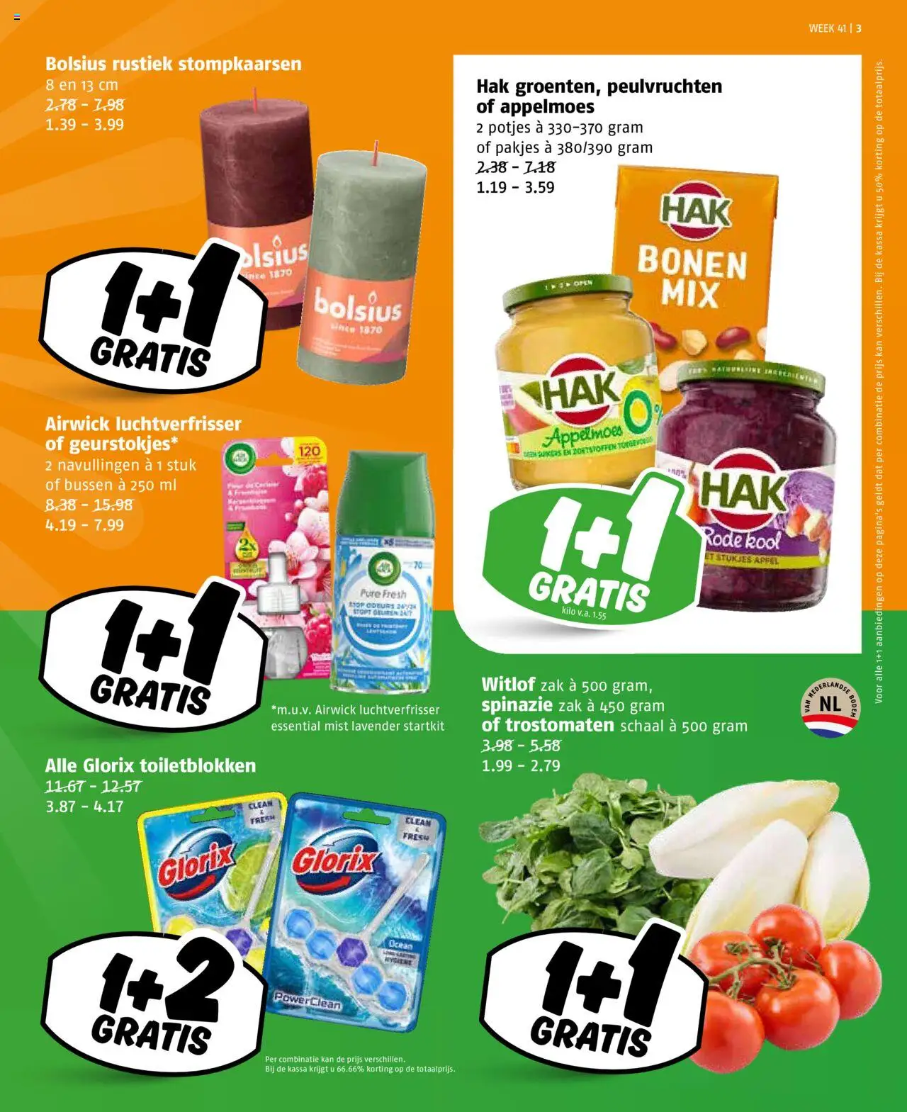 {H1} | Pagina: 3 | Producten: Kool, Spinazie, Schaal, Luchtverfrisser
