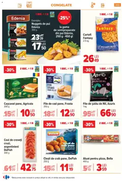 Noul catalog Carrefour – valabil de la 17.09.2025 | Pagină: 14 | Produse: Coș, Hacıyatmaz Kedi Oyuncağı, Cașcaval, Smântână