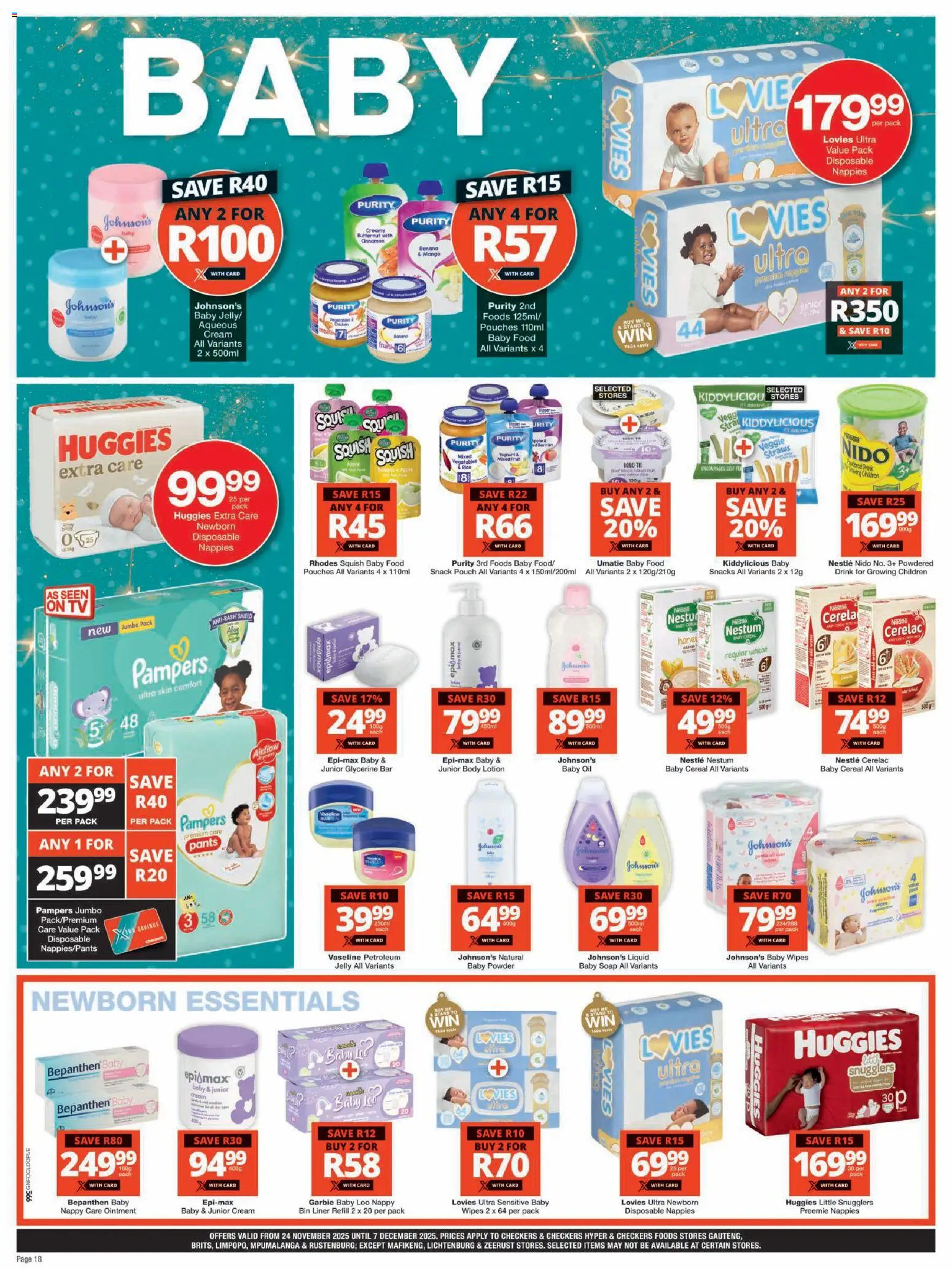 New Checkers catalogue – valid from 24.11.2025 | Page: 18 | Products: Yoghurt, TV, Soap, Mango