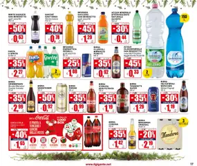 Anteprima del volantino Volantino Il Gigante	 valido a partire dal 15.12.2025 | Pagina: 17 | Prodotti: Tennent's, Bibite, Acqua minerale, Coca Cola