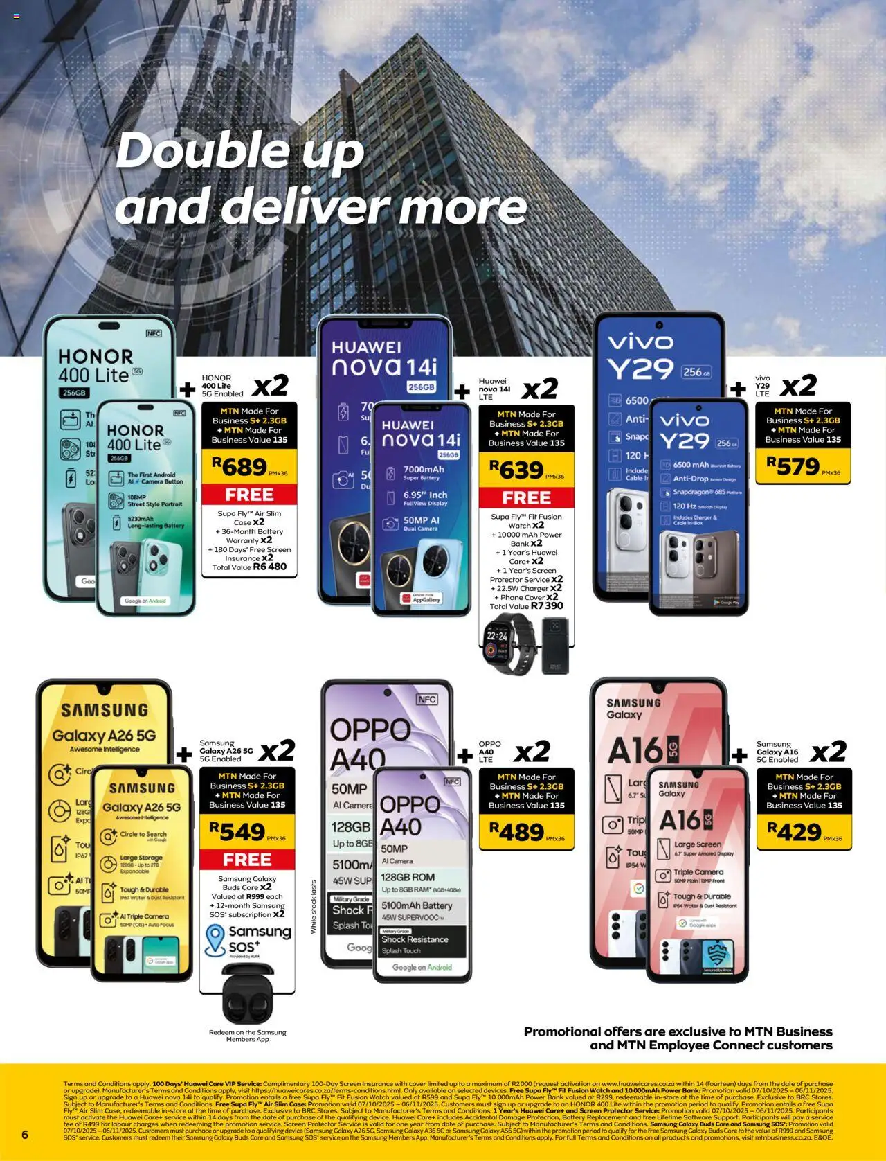 New MTN catalogue – valid from 07.10.2025 | Page: 6 | Products: Camera, Cable, Case, Stock