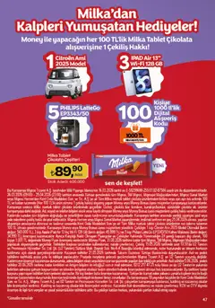 26.03.2026 tarihinden itibaren geçerli olan Migros kataloğu önizlemesi | Sayfa: 47