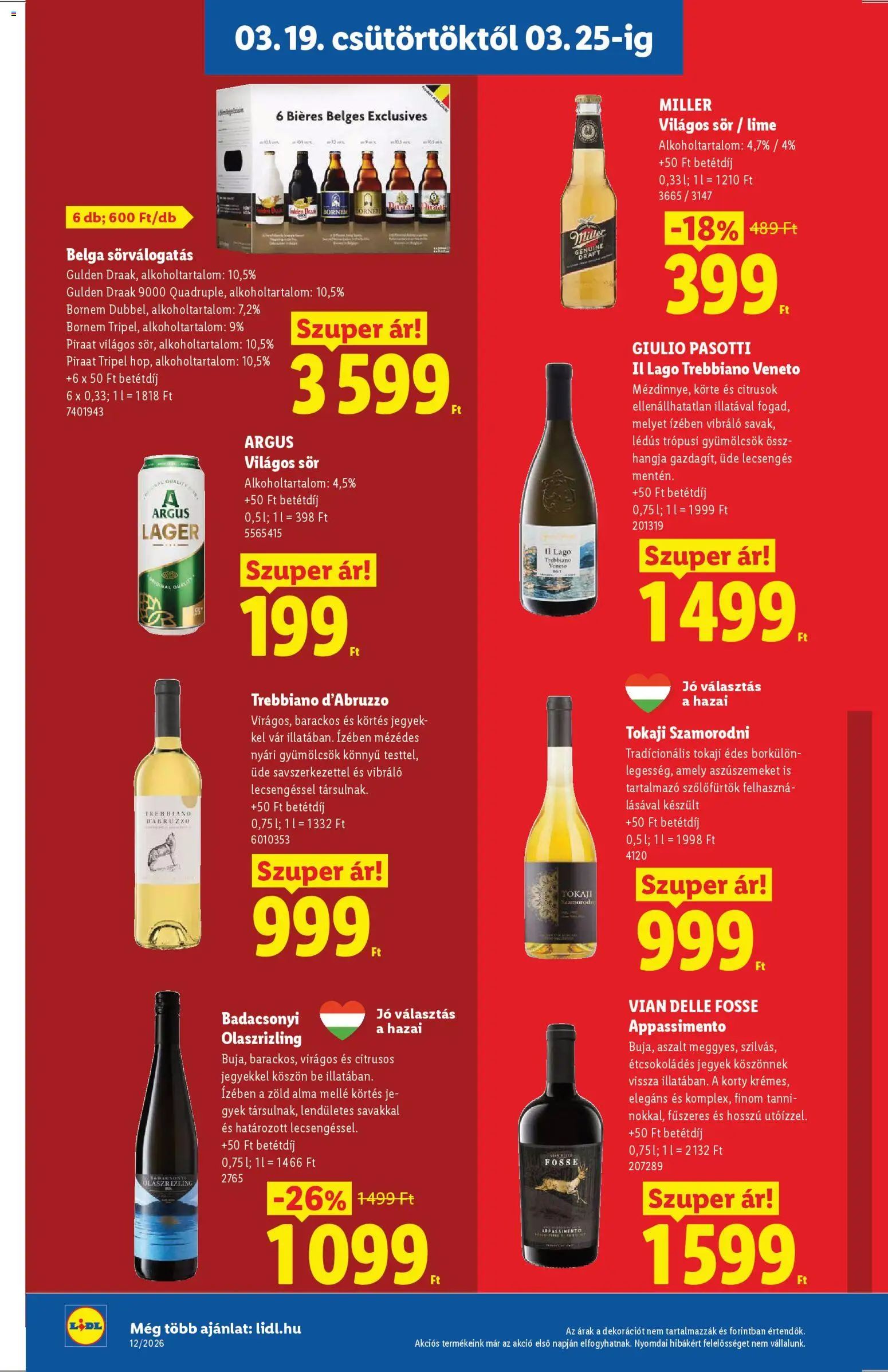 Lidl Akciós Újság 2026.03.19.-tól/töl - fantasztikus ajánlatokat! 🛍️ | Magyarország